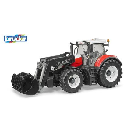 Bruder traktor Steyr Terrus CVT s čelním nakladačem