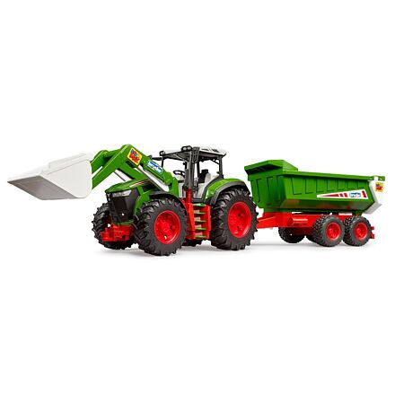 Bruder Traktor ROADMAX s čelním nakladačem a vozem