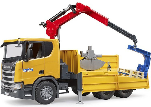 Bruder Nákladní auto Scania s ramenem