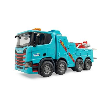 Bruder 3553 Nákladní auto Scania vyprošťovací a odtahový vůz