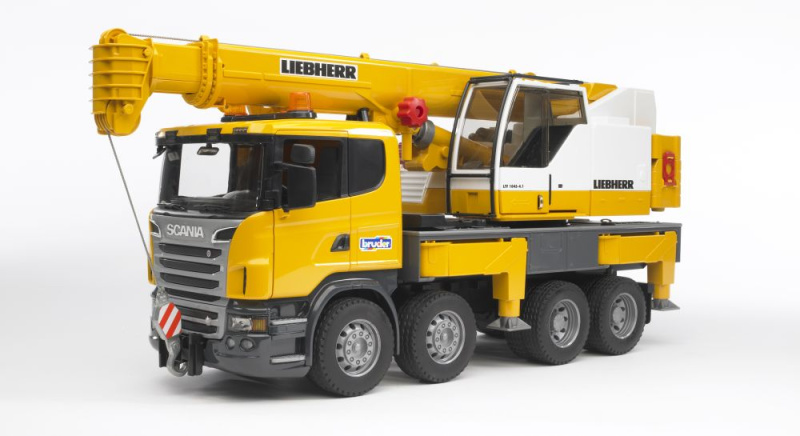 Bruder 3570 Scania R-Serie Liebherr autojeřáb