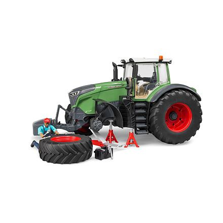 Bruder Traktor Fendt 1050 Vario s mechanikem a dílenským nářadím 1:16