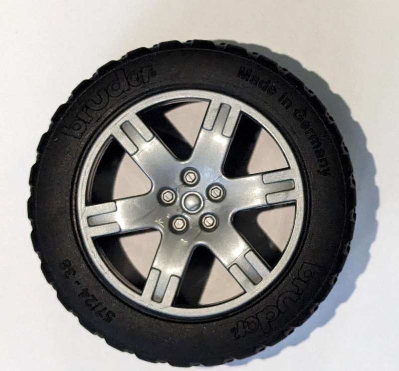 BRUDER 42564 ND Rezervní kolo pro Land Rover Defender 2592, 2593