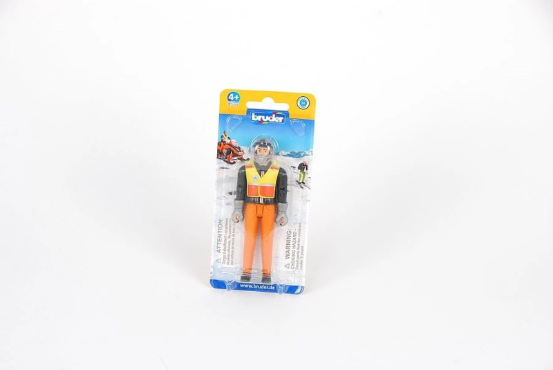 Bruder BWORLD Figurka řidiče sněžného skútru - náhradní díl