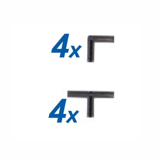 BRUDER 46210 ND Nastavitelné držáky bworld tématické sady