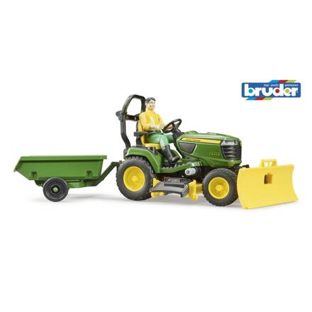 Bruder Zahradní traktor John Deere X949 se zahradníkem