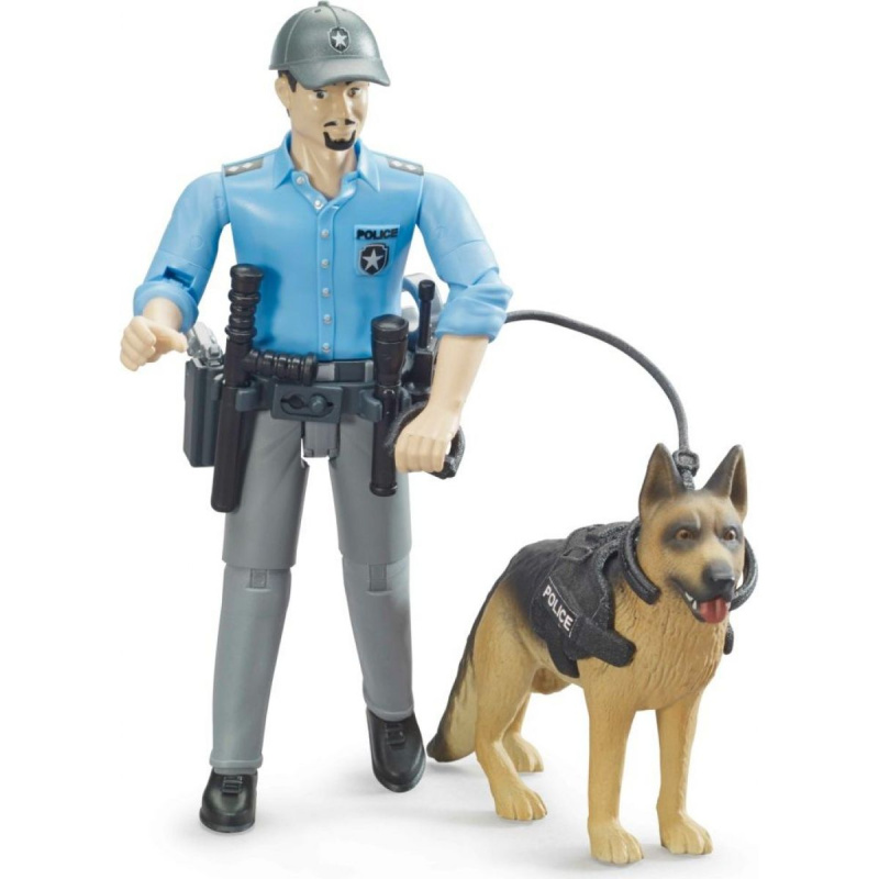 Bruder BWORLD Policista se psem