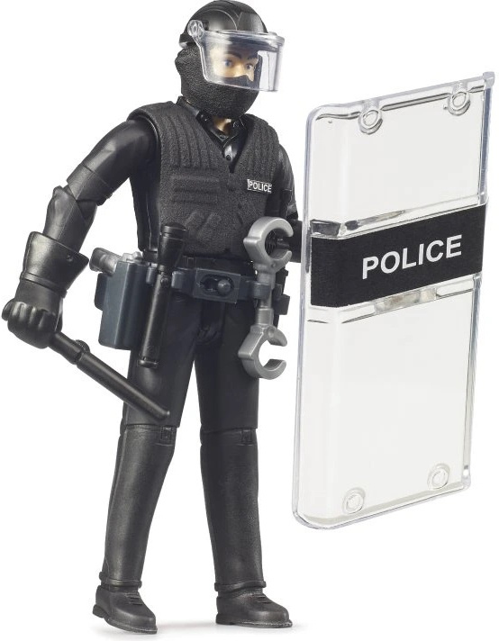 Bruder 62151 Policista těžkooděnec