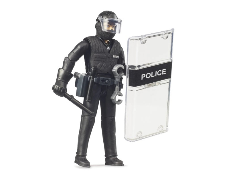 Bruder 62151 Policista těžkooděnec