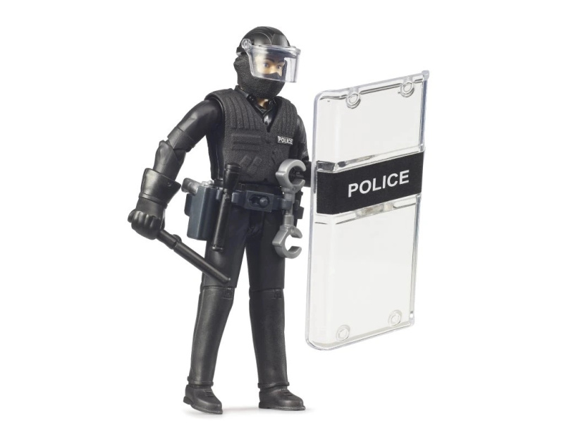 Bruder 62151 Policista těžkooděnec