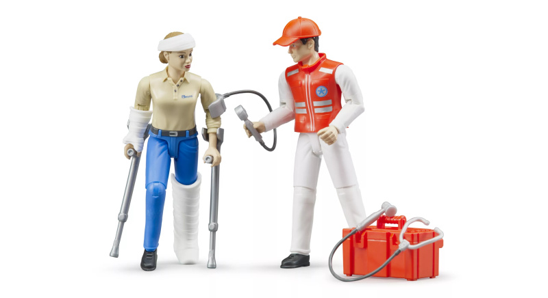 Bruder BWORLD Figurky zdravotnický set