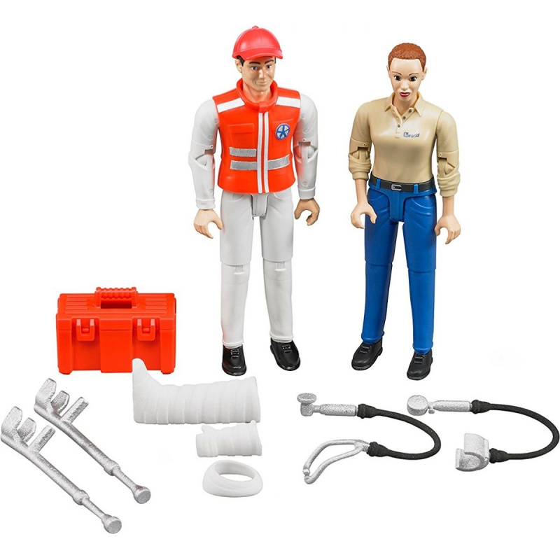 Bruder BWORLD Figurky zdravotnický set