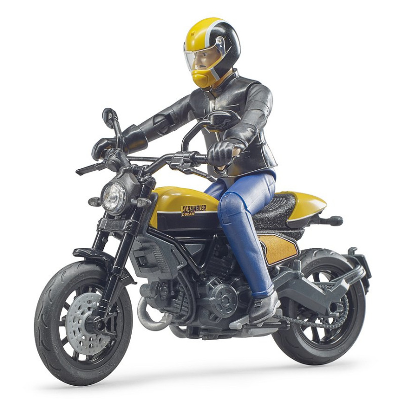 Bruder 63053 Scrambler Ducati Full Throttle s řidičem