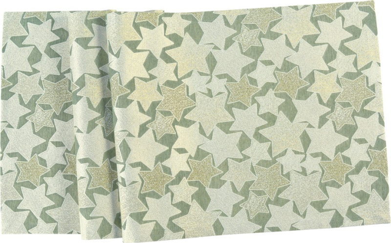 Sander Ubrousek Star Parade, 45 x 45 cm, jade 94826-32
