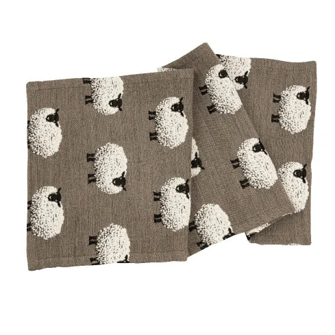 Sander Běhoun na stůl Fluffy Gang, 40 x 93 cm, taupe 447168-43