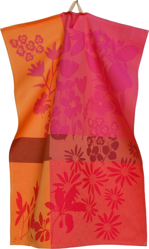 Sander Žakárová utěrka Fiorella, 50 x 70 cm, pink 580693-14