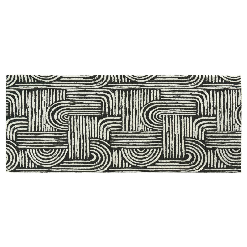 Sander Žakárový běhoun na stůl Arcus, 40 x 100 cm, black 521568-39
