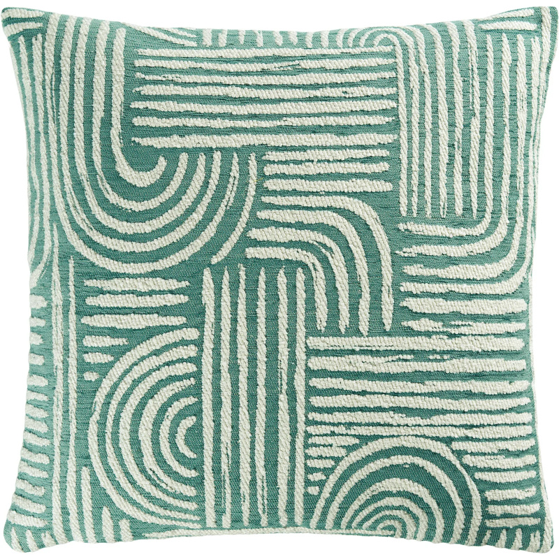 Sander Žakárový povlak na poštář Arcus, 50 x 50 cm, aqua 521588-67