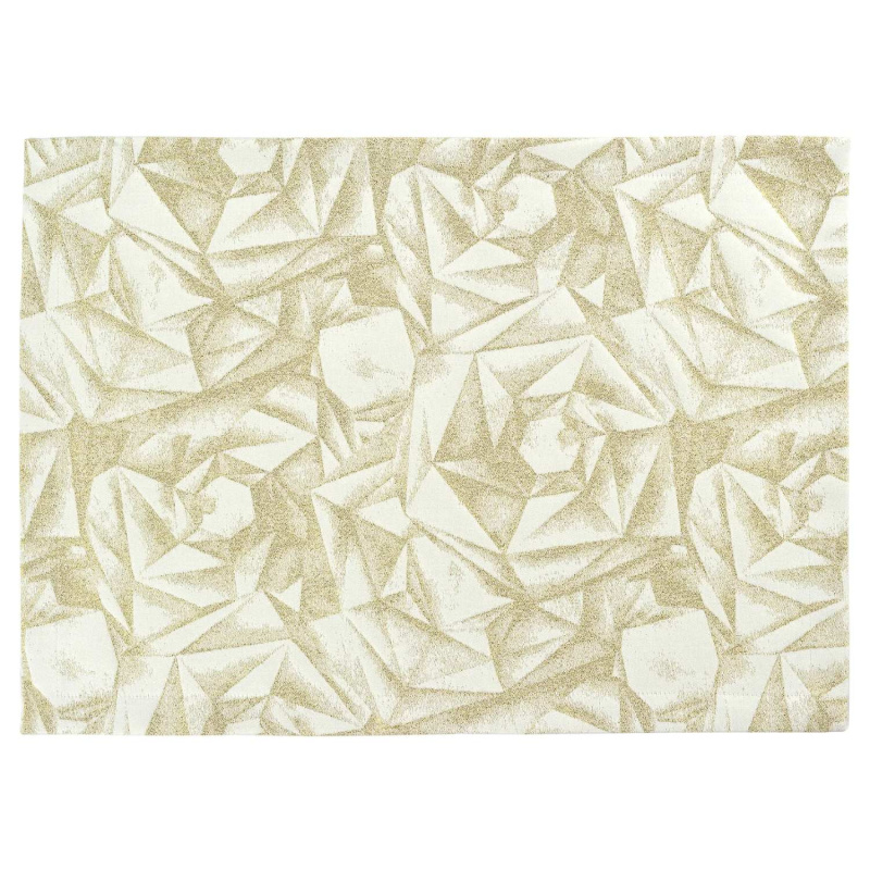 Sander Žakárový ubrus Diamanti, 130 x 170 cm, ecru/gold 885013-07