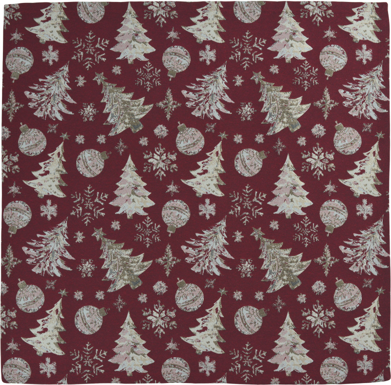 Sander Žakárový ubrus Crystal Tree, 150 x 250 cm, burgundy 853117-26