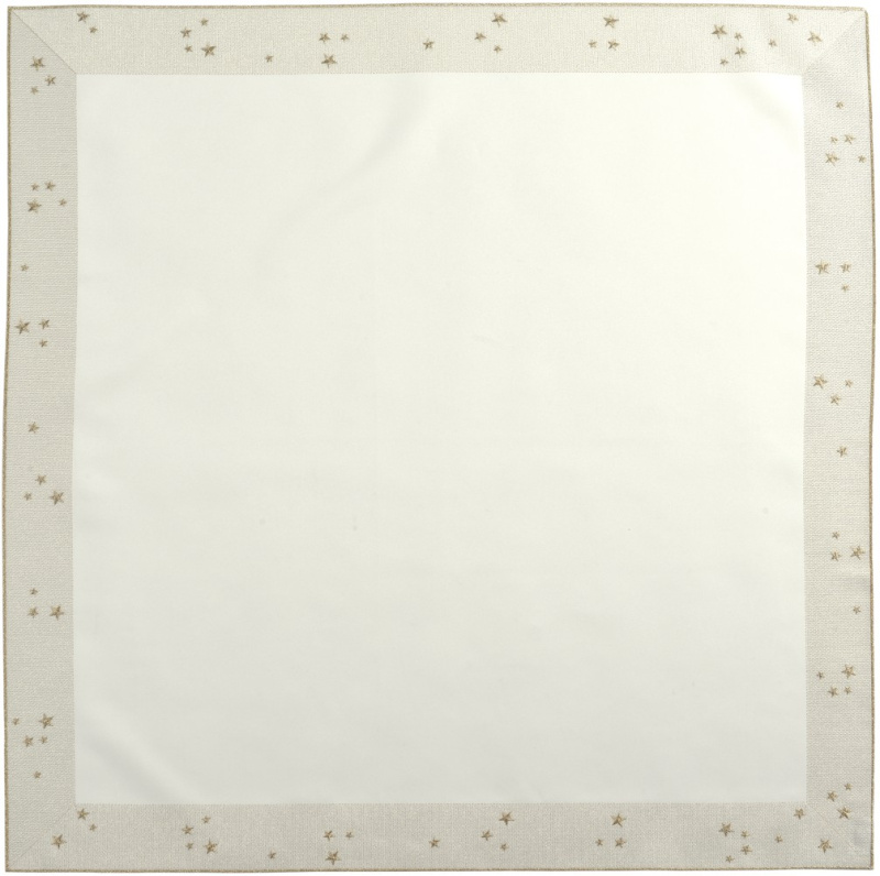 Sander Ubrus Starlight, 85 x 85 cm, ecru 826903-29