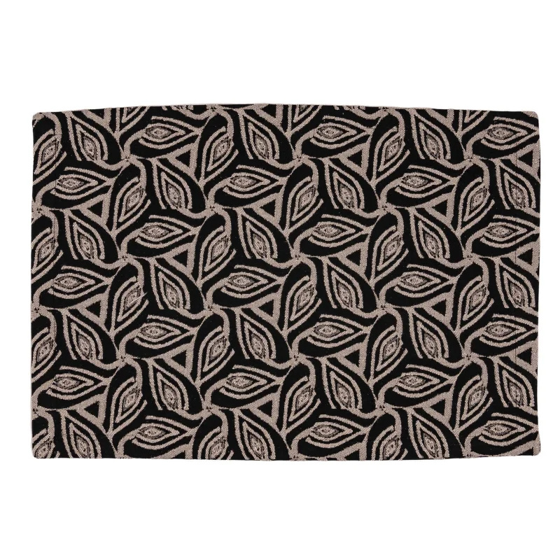 Sander Žakárové prostírání Lanika, 35 x 50 cm, black/beige 522164-39