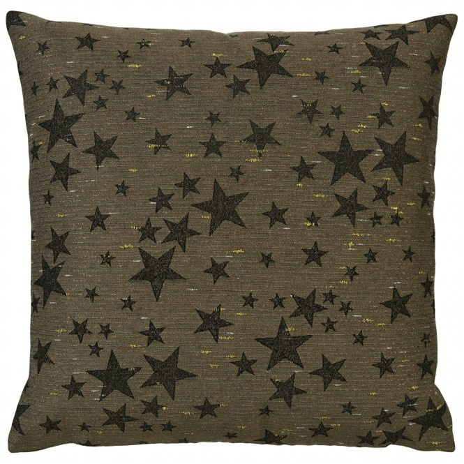 Sander Povlak na polštář Stelle d'Oro, 40 × 40 cm, coffee 886086-08