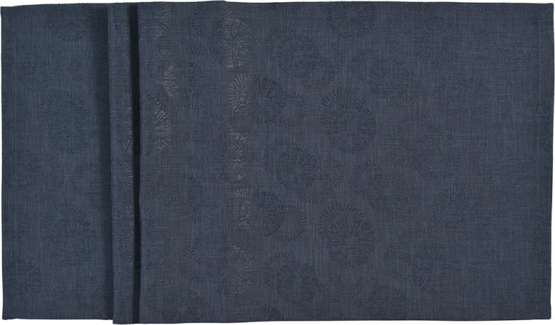 Sander Žakárový ubrus na stůl s úpravou proti skvrnám Aurora, 135 x 170 cm, vintage blue 52113-74