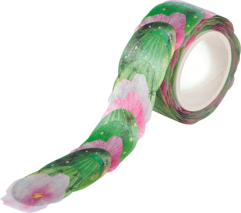 Folia washi samolepky - kaktus