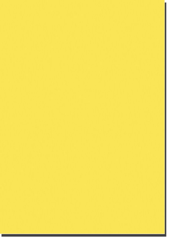 Fotokarton A4, gramáž 300 g - 10 listů - barva žlutá citron