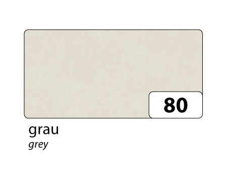 Hedvábný papír 50 × 70 cm, 20 g, 5 listů - barva šedá