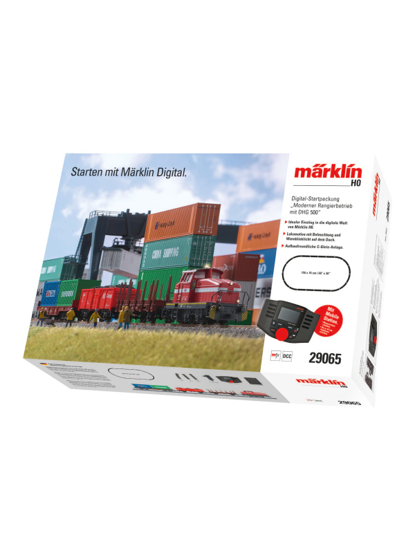 Märklin Digitální startovací sada »Moderní posunovací provoz s DHG 500«