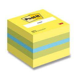 Post-it  Minibločky v kostce Post-it, lemon