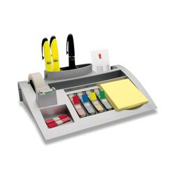 3M Post-it stolní organizér  + základní balení bločků a lepicí pásky