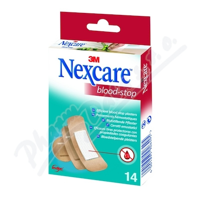 3M Nexcare Blood Stop hemostatická náplast 14ks