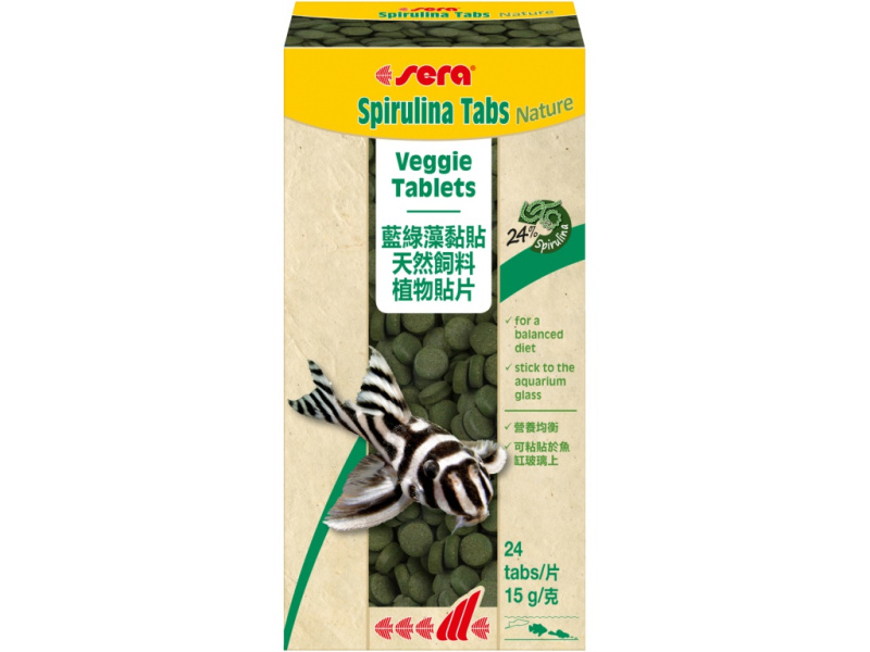 sera GmbH sera Spirulina Tabs Nature 24 tab.