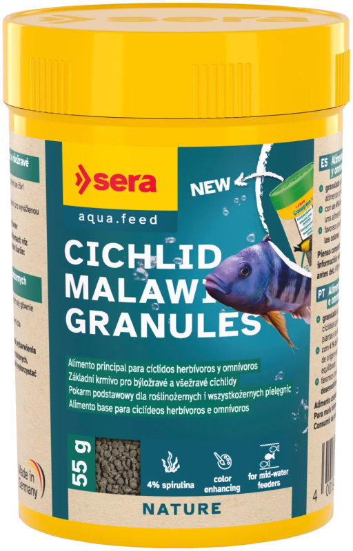 sera Cichlid Malawi Granules 250 ml