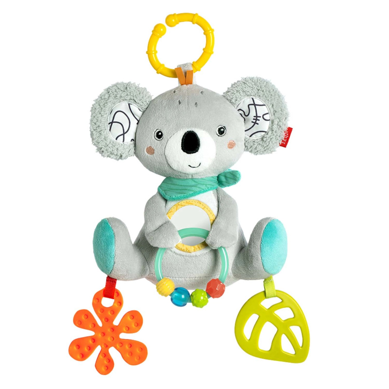 Aktivní plyšová koala s kousátkem a zrcátkem DoBabyDoo