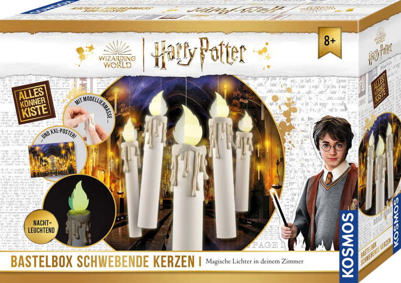 Kosmos Harry Potter tvořivá sada vznášející se svíčky
