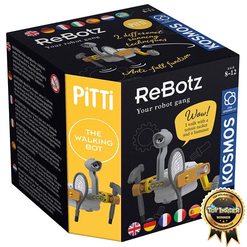 Robot Pitti - Skládací pohyblivý robot pro děti