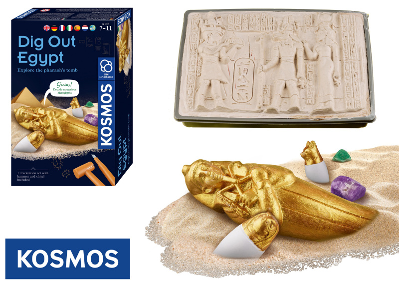 Kosmos egyptské vykopávky – archeologická sada pro děti