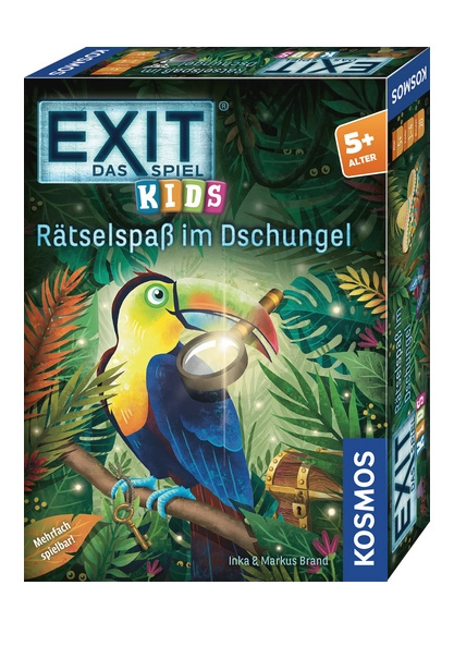 Kosmos EXIT Kids: zábava s hádankami v džungli - 1 kus