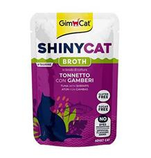 Gimcat ShinyCat kapsa tuňák s krevetami ve vývaru  70g