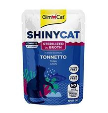 Gimcat ShinyCat kapsa tuňák ve vývaru Sterilized  70g