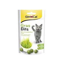 Gimcat Gras Bits tablety s kočicí trávou  40g