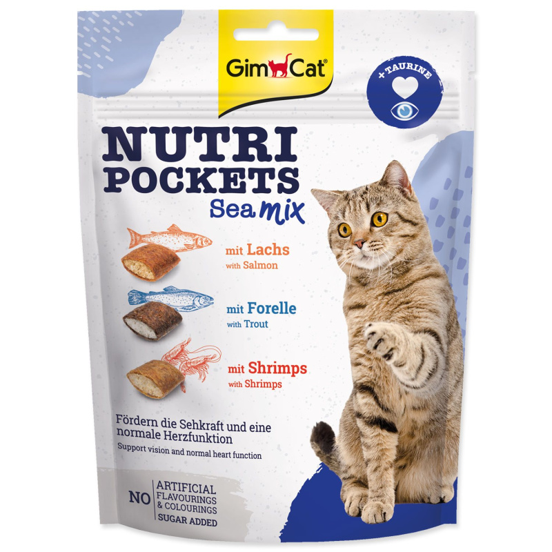 Gimcat Nutri Pockets Seamix  150g