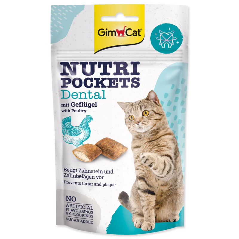 Gimcat Nutri Pockets dentalní   60g
