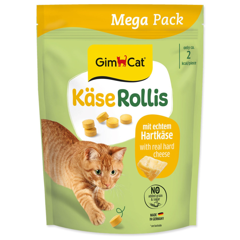Pochoutka GimCat Käse Rollis se sýrem 425 g