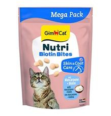 GimCat Nutri Biotin Bites tablety s mascarpone  425g