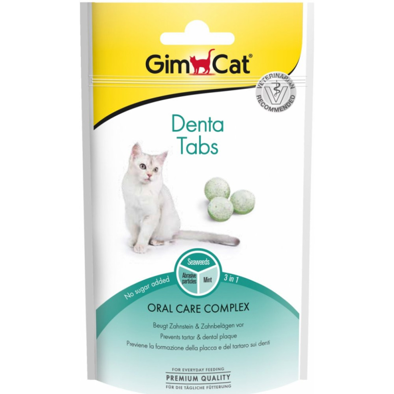 Gimcat Denta Tablety  40g